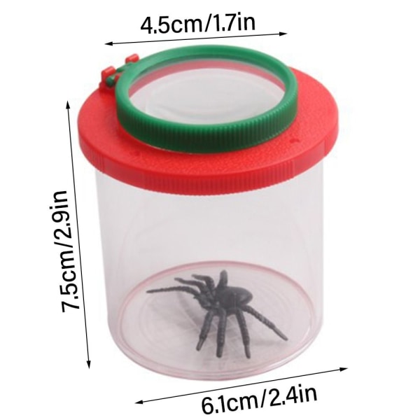 Insektkasse forstørrelsesglas 05 05 05