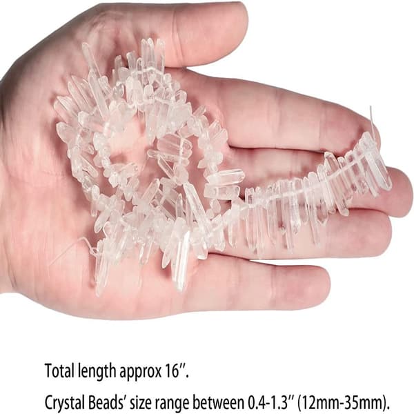 Natural Rock Quartz White Crystal Points Quartz polerede sticks