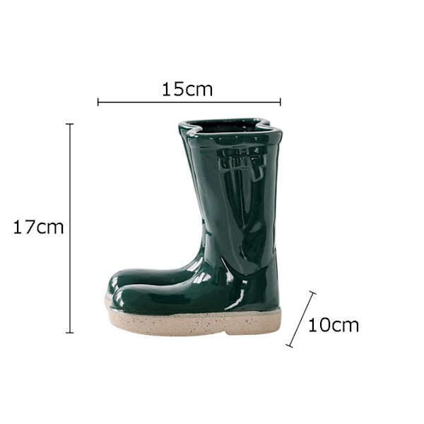 Saappaat Maljakko Hydroponic Maljakko VIHREÄ Green