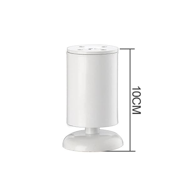 Möbelben Bordsfötter VIT 10CM white 10cm