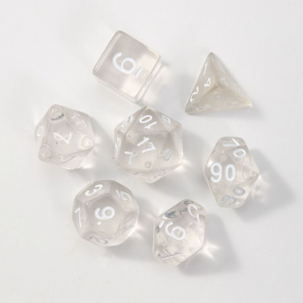 Dice Sets Spel Dice RED red