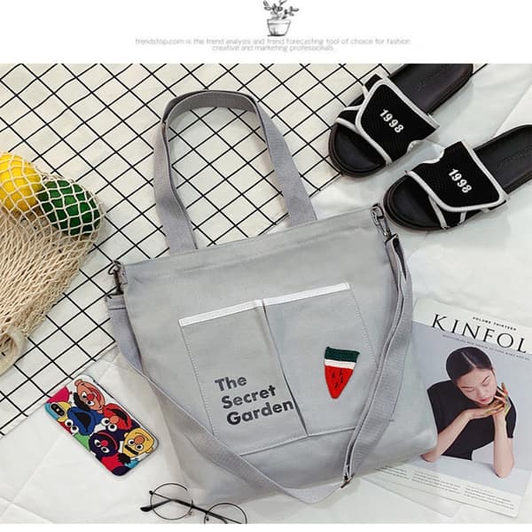 Student Handledning Väska Toes Shopper Väskor GUL Yellow