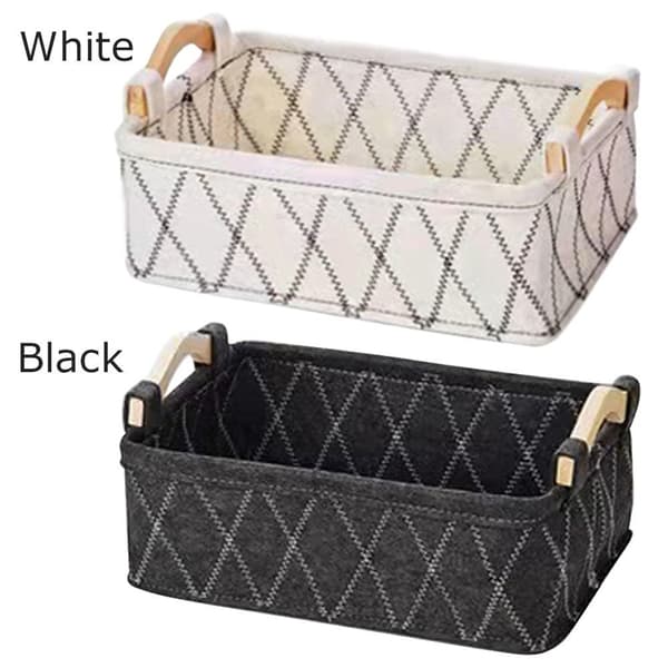 WovenStorage Baskets Förvaringslåda VIT L white L