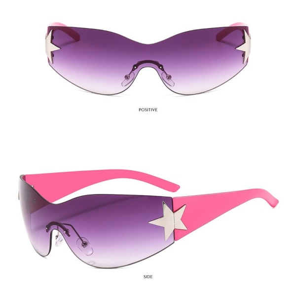 Y2K solbriller til kvinder Mænd Sportssolbriller C3 C3 C3