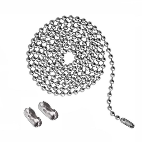 36" Pull Chain Bead Chain Extender 3,2 mm kuglekæde