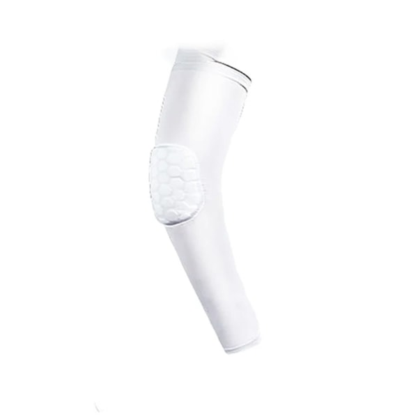 Sportssvamp Honeycomb Pads Albue Anti-kollisjonshånd white XL