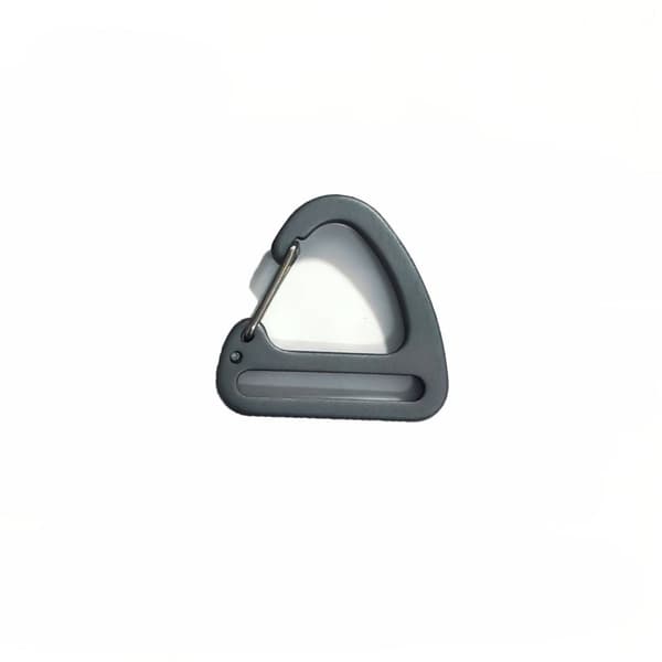 Triangel Carabiner Spring Quickdraws Clip SILVER Silver