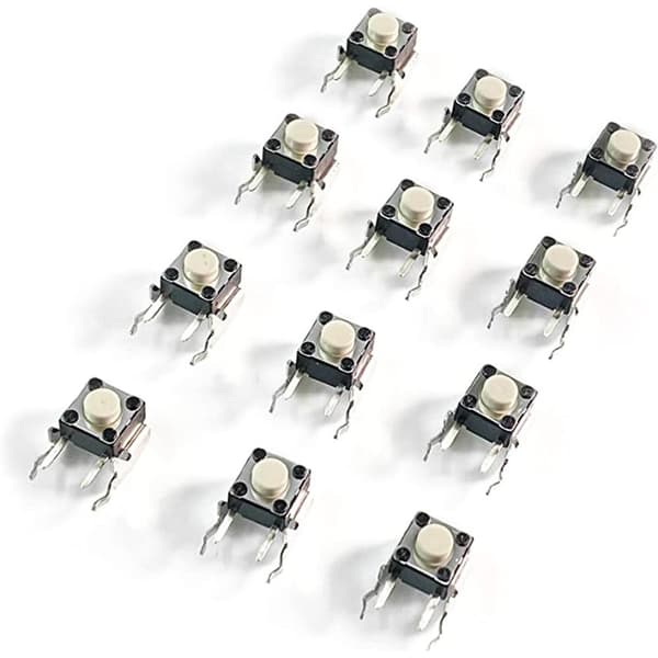 10st Micro Switch Taktil Strömbrytare Axel Trigger