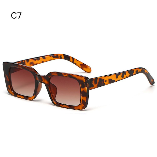 Neliönmuotoiset aurinkolasit Leopard aurinkolasit C7 C7 C7