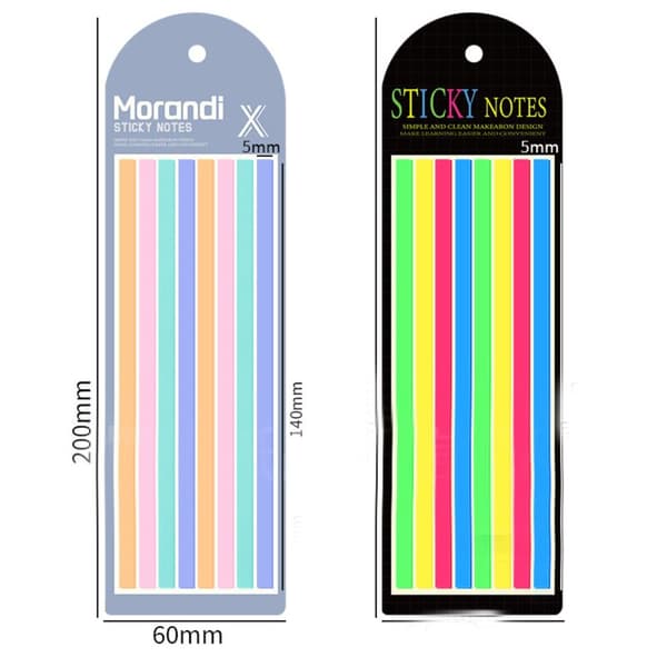 3 stk Sticky Notes Memo Pad Tabs B B B