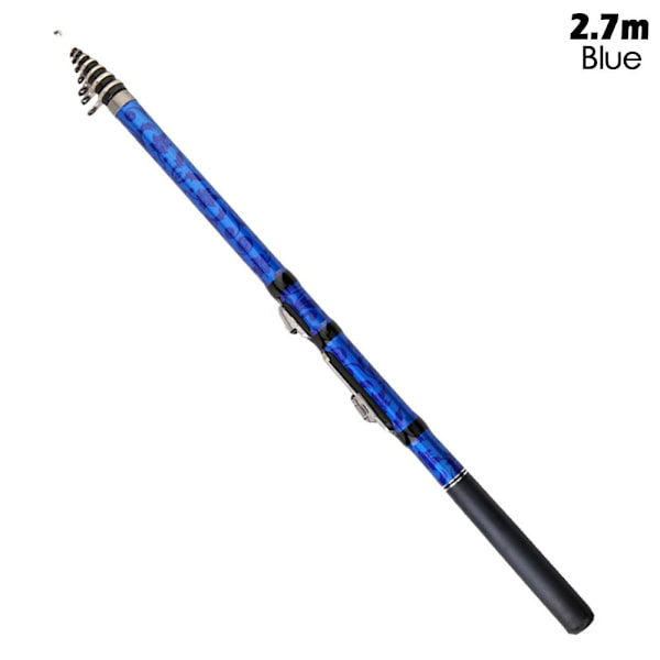 Teleskopfiskestang Pennstang BLÅ 2,7M 2,7M Blue 2.7m-2.7m