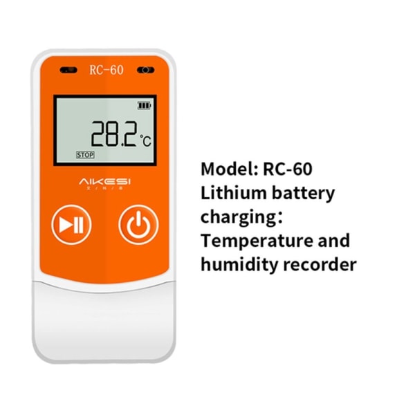 Temperaturdatalogger Temperaturregistrering RC-60 RC-60 RC-60