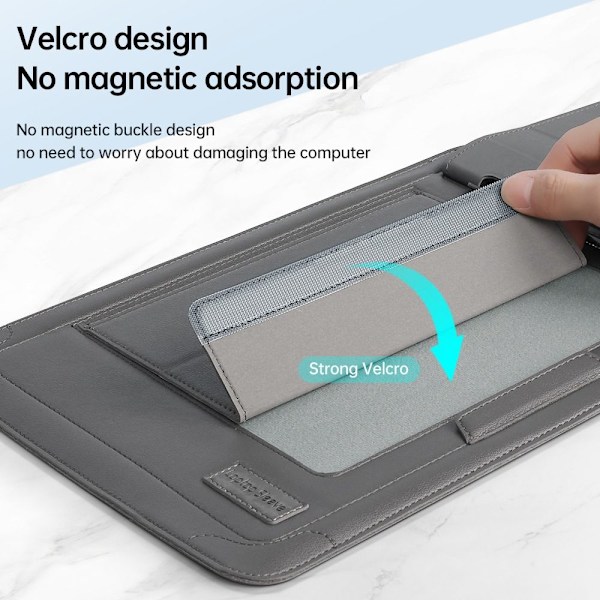 Sleeve Bag Case Notebook Cover GRÅ 13 14 TOMMER 13 14 TOMMER grey 13 14 inch-13 14 inch