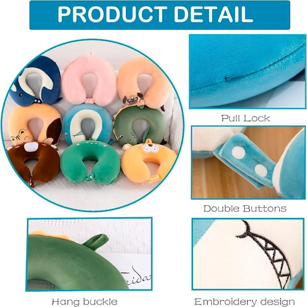Lasten kaulatyyny Memory Foam -matkatyyny STYLE 1 STYLE 1 Style 1