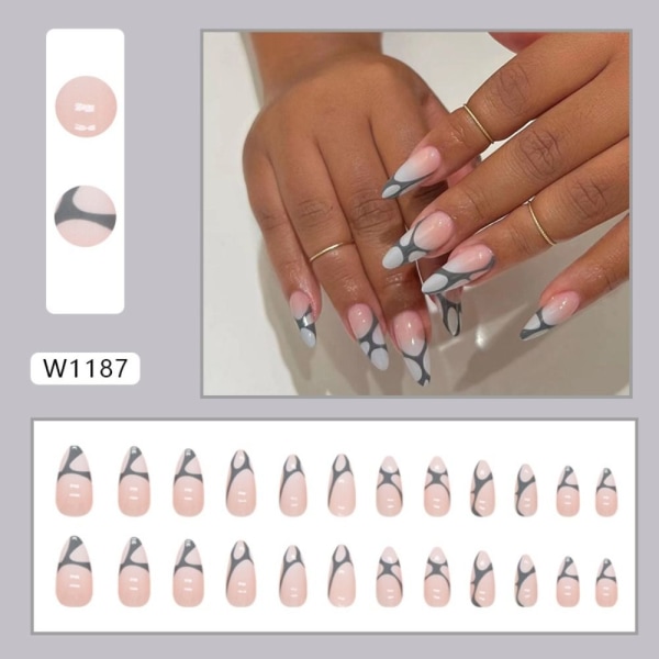 Falske Nails Fake Nials W1178 W1178 W1178