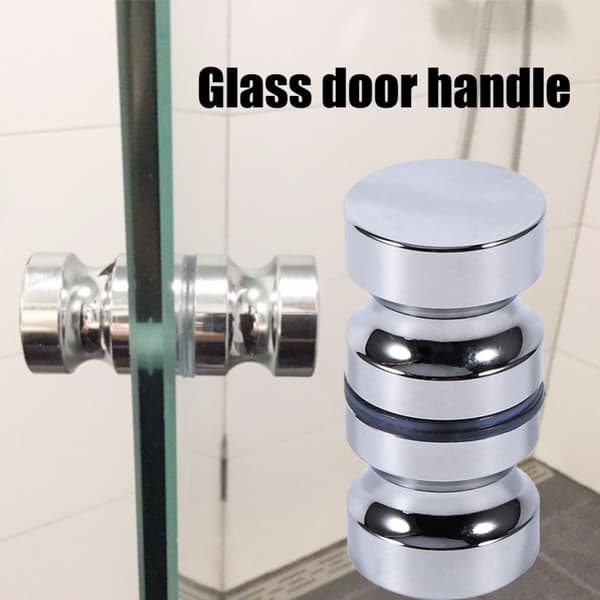Dörrhandtag Aluminiumlegering Glas Dörrknopp