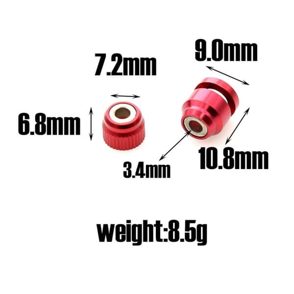 RC Holder for hullsøkerfeste SORT Black