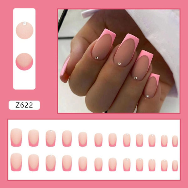 24st False Nails Long Square Z622 Z622 Z622