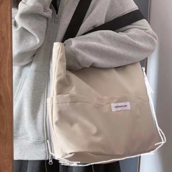 Mulepose Strandtaske KHAKI Khaki