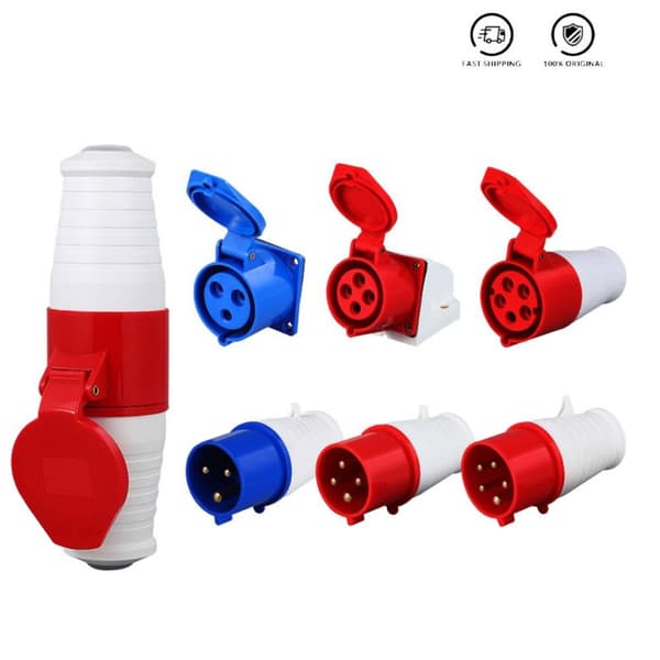 Industrial Plug and Socket -liitin 32A 32A 32A