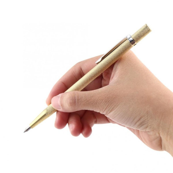 Diamond Scribing Pen Glasskærer SØLV Silver