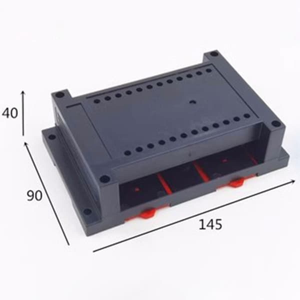 Elektronisk Project Box Vandtæt Cover Project SORT Black