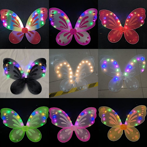 Fairy Wings Dress-Up Wings GRÖN Green