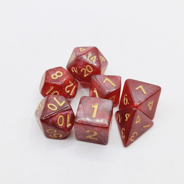 7 st/ set DND-tärningar Polyedriska tärningar STYLE 9 STYLE 9 Style 9