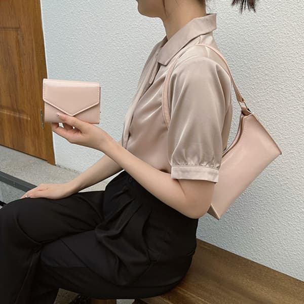 Muleposer Underarm Håndtaske SORT black