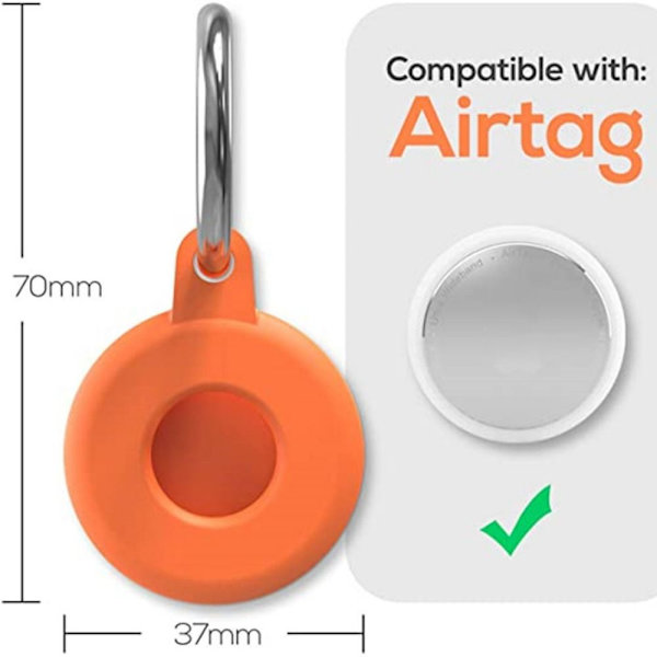 AirTag-etui Air Tag-deksel ROSA pink