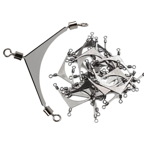 25 stk fiskeswivel 3-veis svivler 2 2 2