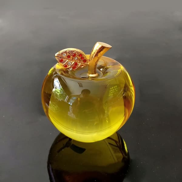 Eplepynt Hjemdekorasjon GUL Yellow