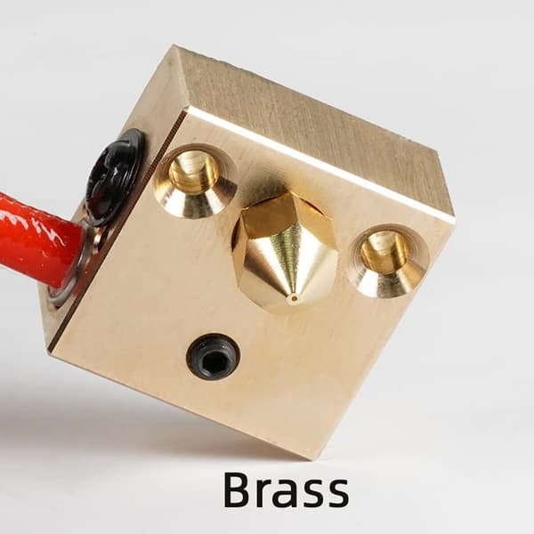 3D Printer Heater Block Messing CR-10