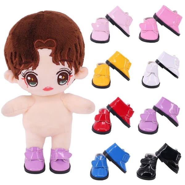 20cm Dockskor Casual VIT White