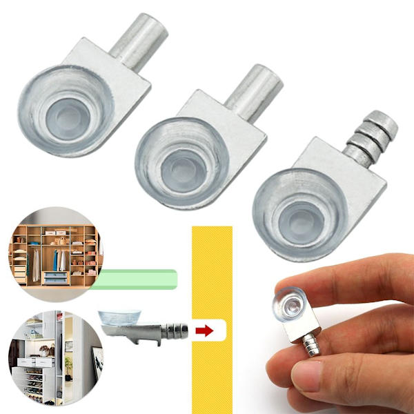 10 stk/pakke Hyldestøtte glasholder 10 STK STYLE 2 10 STK STYLE 10Pcs Style 2