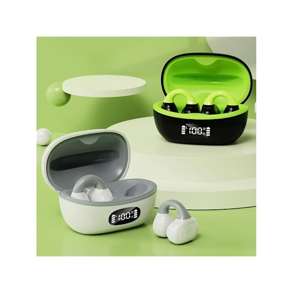 Benlednings Stereo Bluetooth Hörlurar Svart