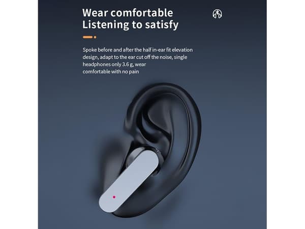 Rosa Brusreducerande Bluetooth-hörlurar