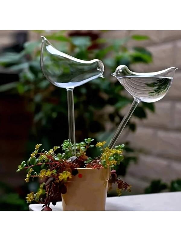 Fågelformade självbevattningsglober Multicolor 2pcs Watering Bird