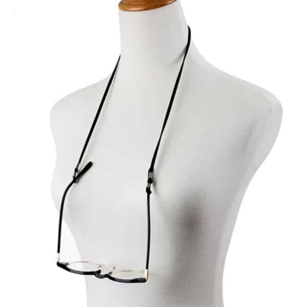 Glasögonsnöre Halsband Svart black