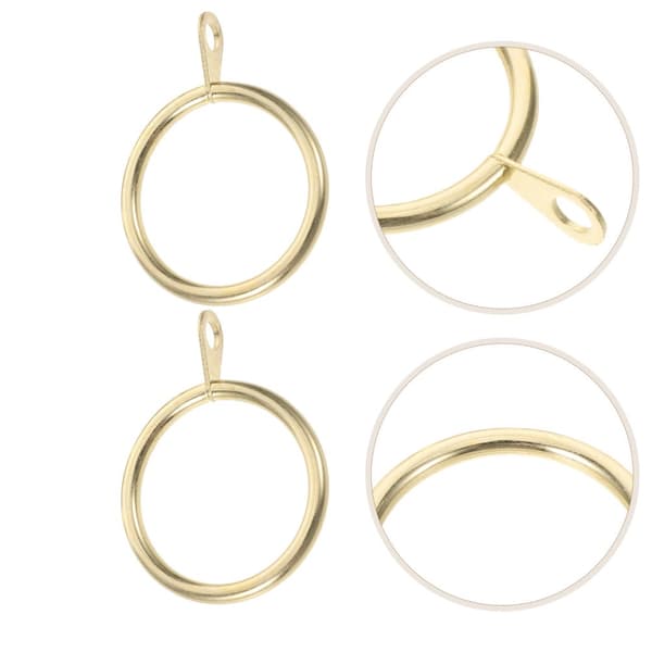 30 st Metallöljetter Ringar För Gardiner Draperikrokar 30 mm Innerdiameter 5x
