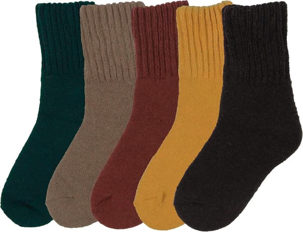 Strumpor för damer, vinter, tjocka, varma, mysiga, julklapp