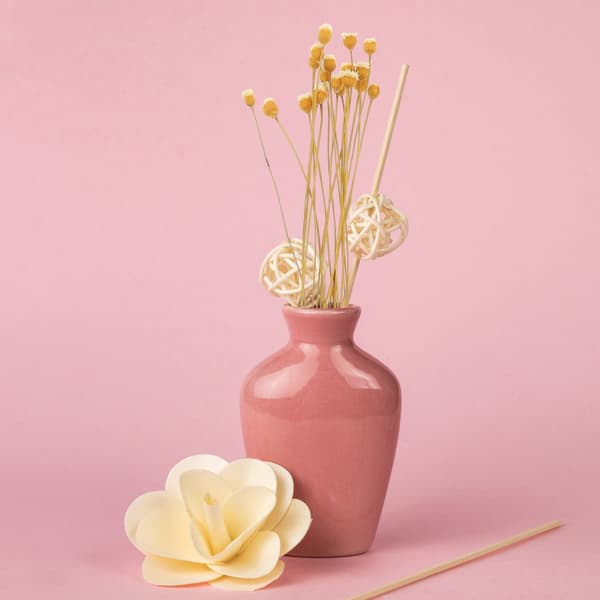 50 st Diffuser Pinnar Brännbara Aromaterapi Rör Pinnar Refill med Blomma