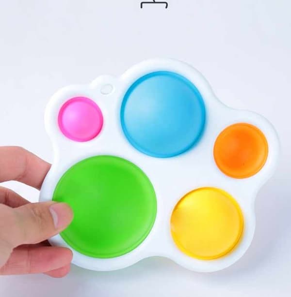Fidget Toys - Fidget Leksak - Pop Färgade Bubblor