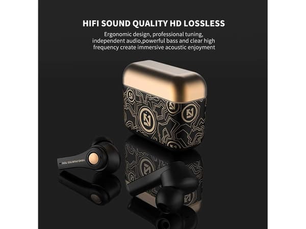 Wireless Headphones Hifi Sound Quality Appearance Bluetooth Black