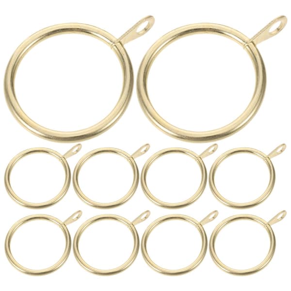 30 st Metallöljetter Ringar För Gardiner Draperikrokar 30 mm Innerdiameter 2x