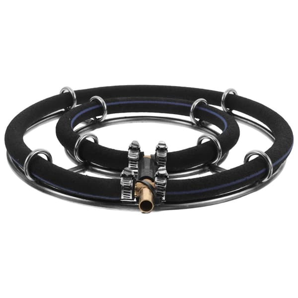 Akvarium Rund Luftbubbel Diffuser Ring Fisk Tank Leksak Sten 1x