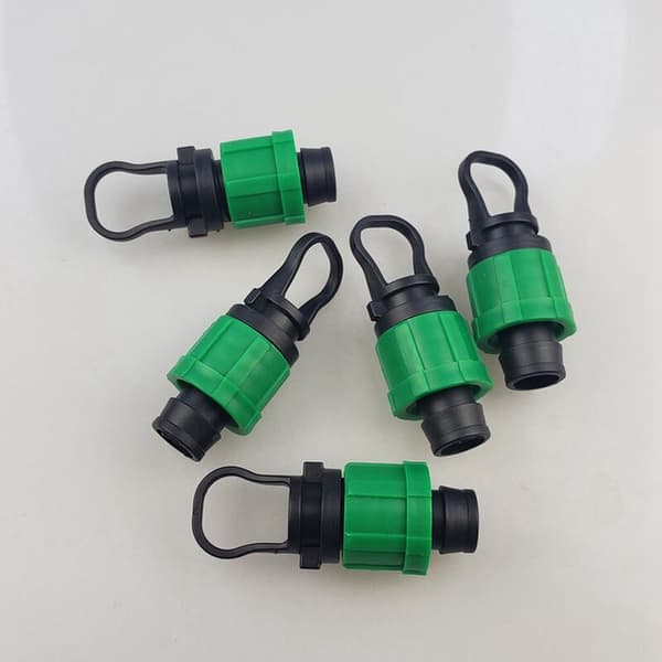16 mm bevattningsslangände lock plugg lock montering droppbevattning Verde plugg Dn17 droppslangände lock plugg