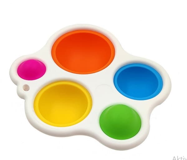 Fidget Toys - Fidget Leksak - Pop Färgade Bubblor