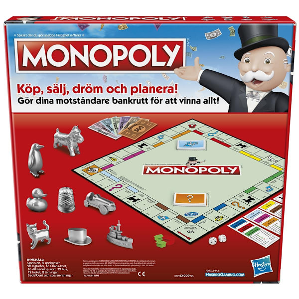 Hasbro Spel Monopol Klassisk