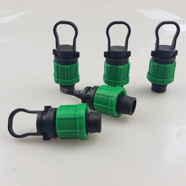 16 mm bevattningsslangände lock plugg lock montering droppbevattning Verde plugg Dn17 droppslangände lock plugg